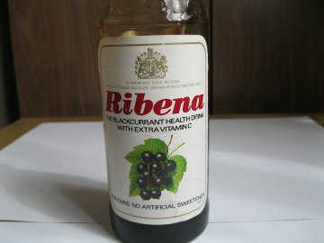 Een fles Ribena