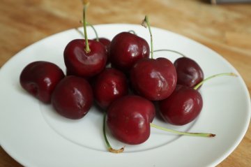 Lapins kersen op bord