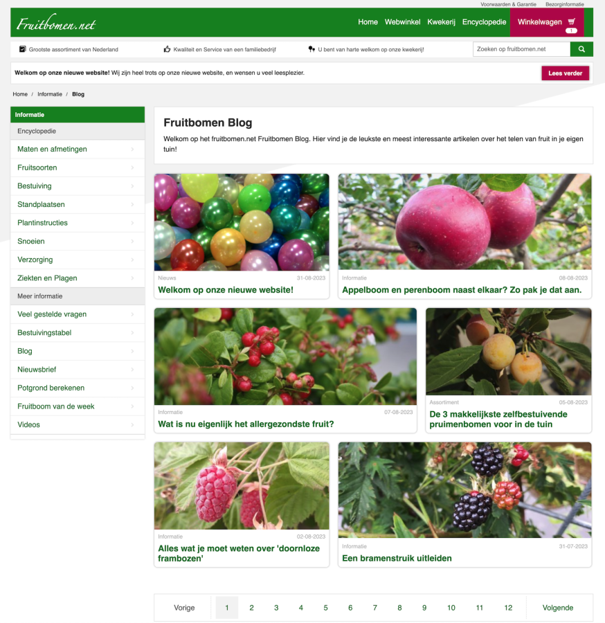 Fruittuin Blog
