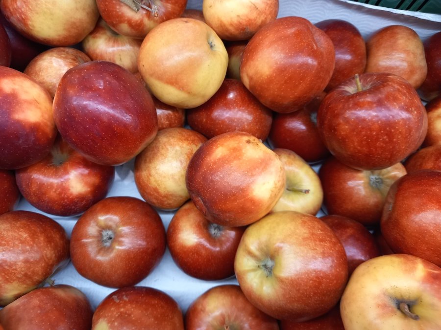 Jonagold appels bij de groenteboer