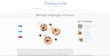 Screenshot recept ontbijtmuffins